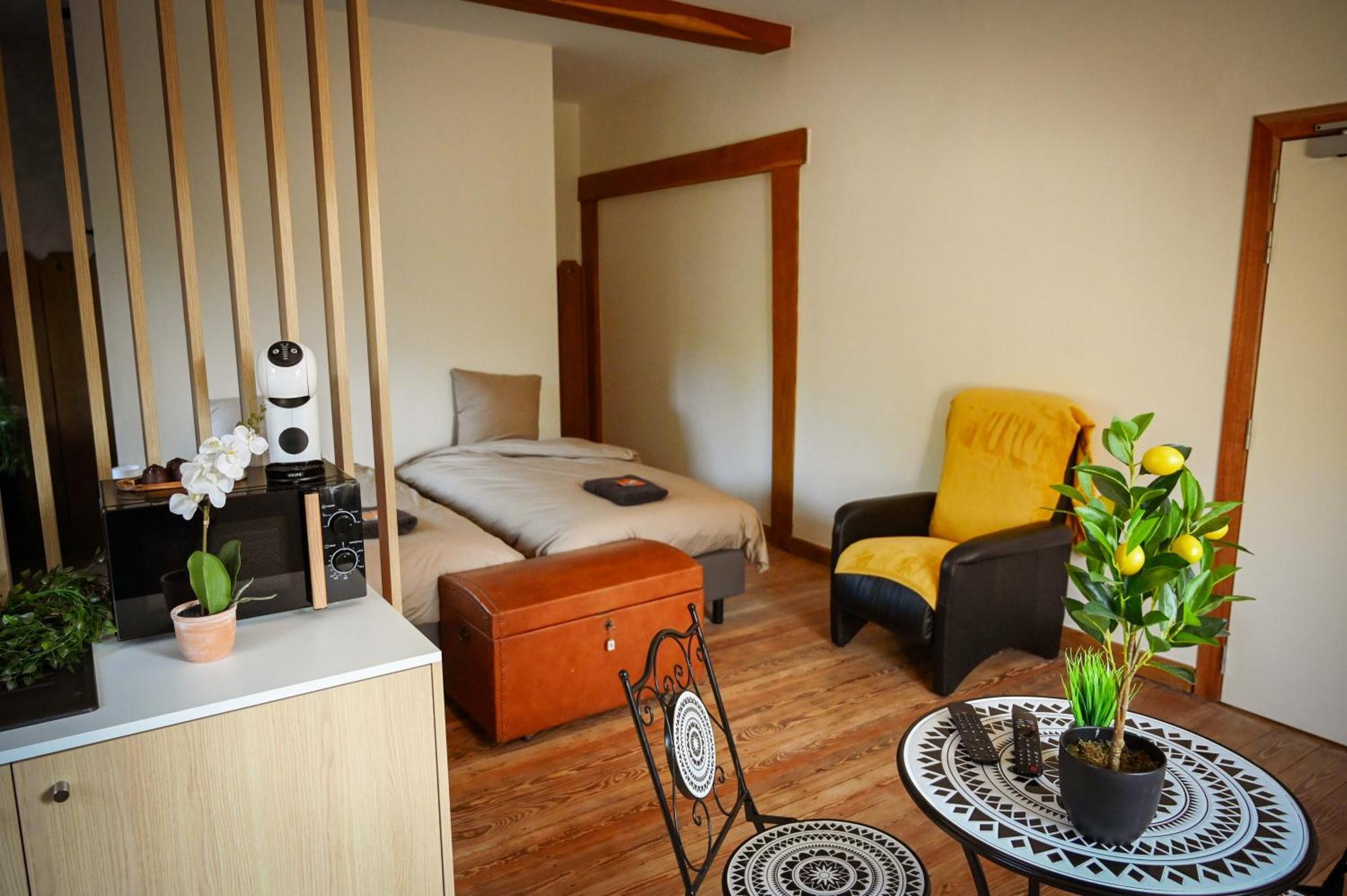 Appartement Open Source à l'entrée du Circuit! à Stavelot Chambre photo